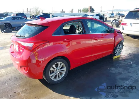 2013 Hyundai Elantra Gt из США, поврежденный, VIN KMHD35LE7DU102211